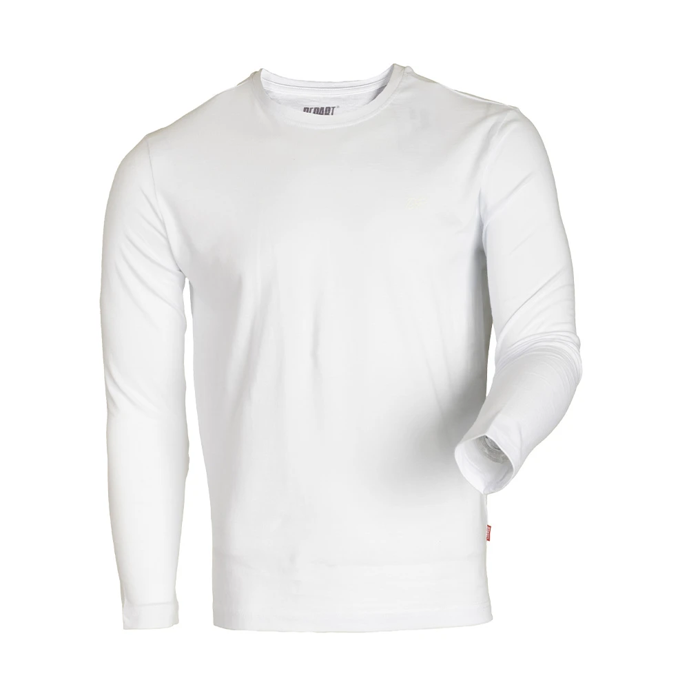 Depart T-Shirt A Manches Hommes Blanc