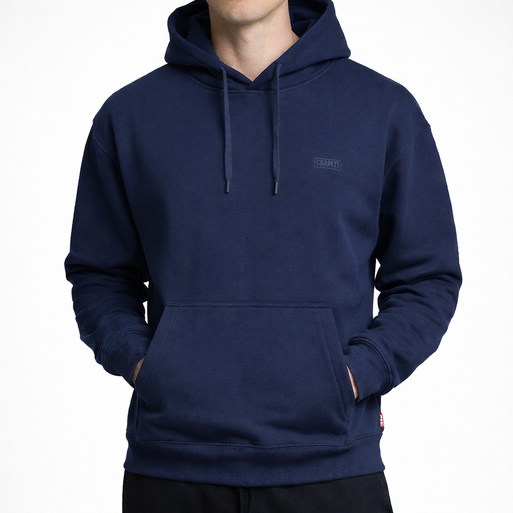 Depart Hoody Homme Navy Coton