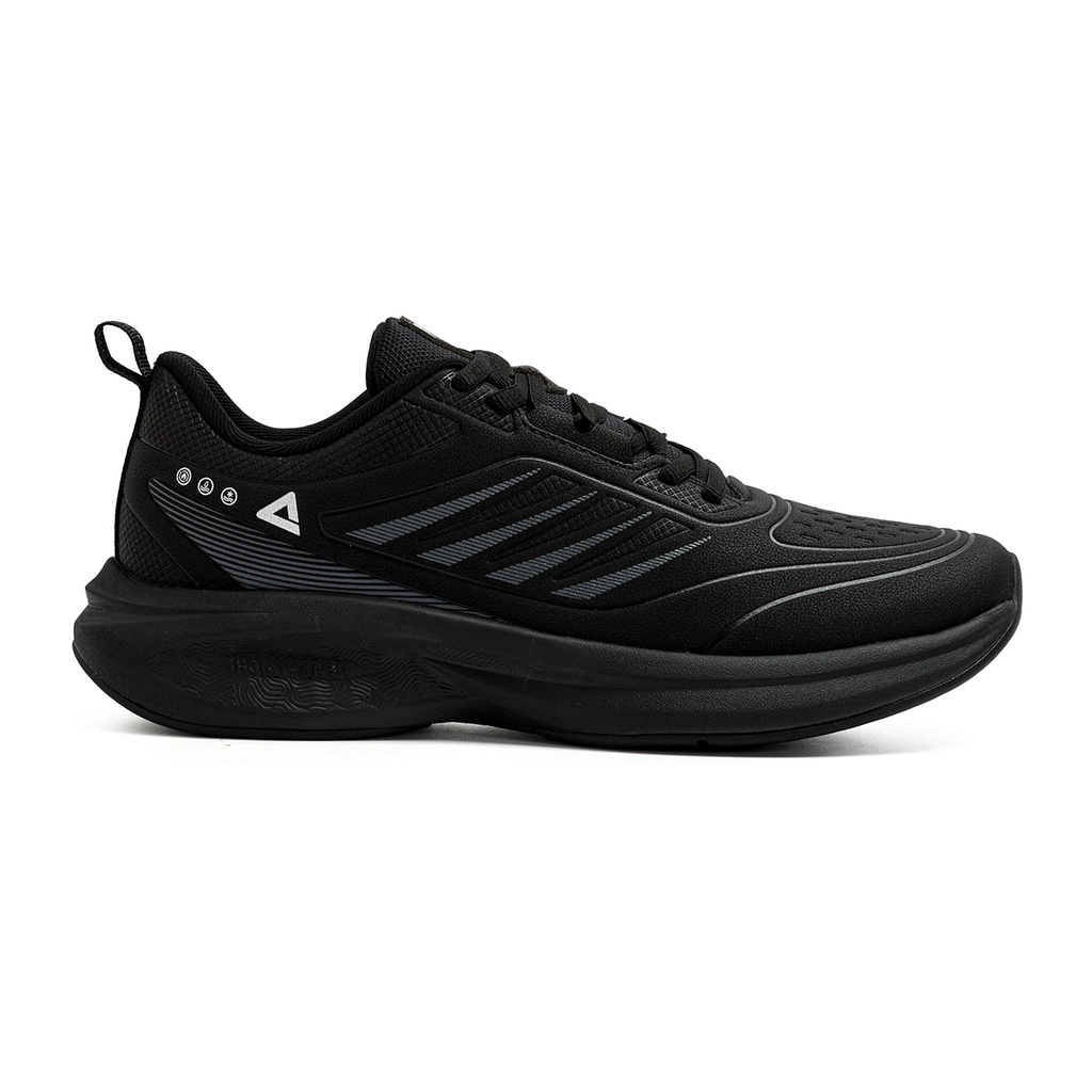 Peak Taichi Training Running Shoes-Black/Magnetic