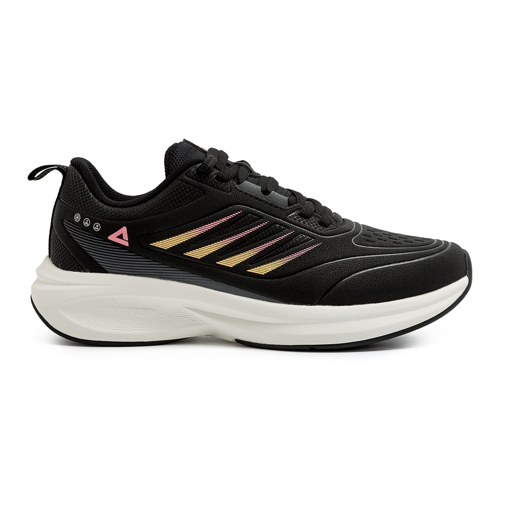 Peak Taichi Training Running Shoes-Black/White Black/White