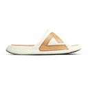 Peak Taichi Slippers  Canvas White/Toffee Brown