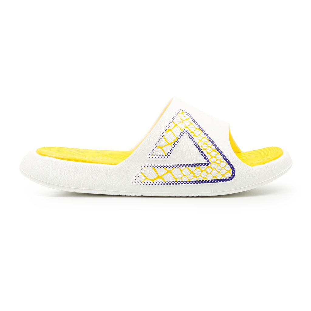 Peak Taichi Sports Slippers White/Yellow