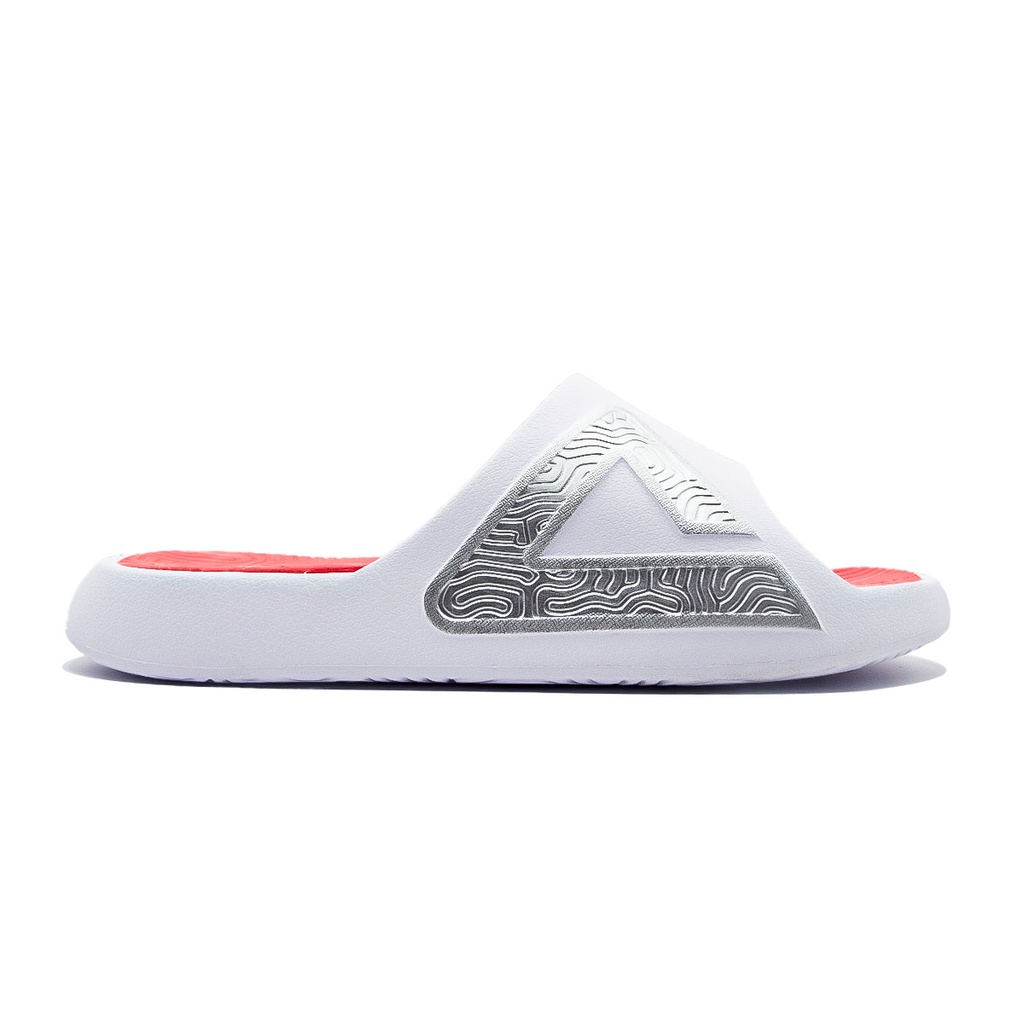 Peak Tiachi Taichi Slippers White/Red