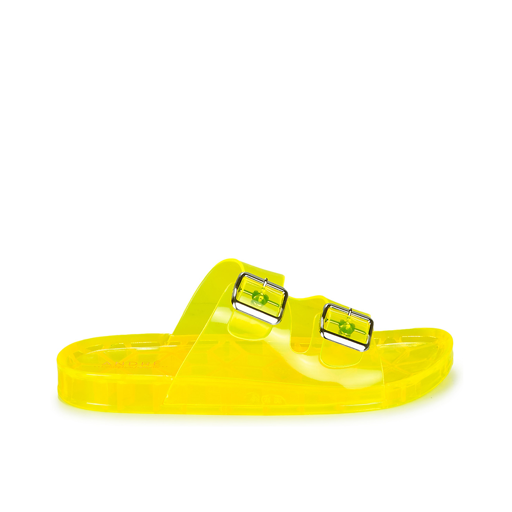 Andre Mules De Plage
 Femme En Caoutchouc Jaune