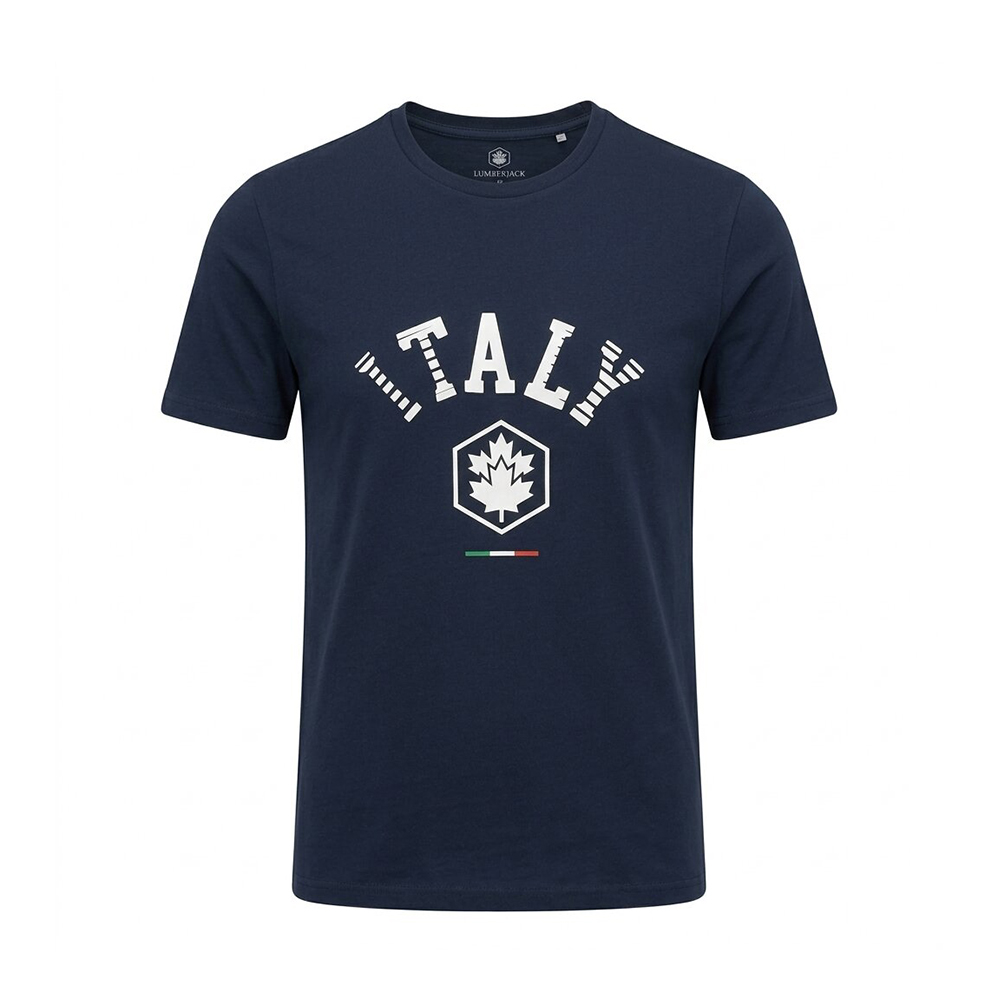 Lumberjack Men
 Tee Italy Big Logo Navy