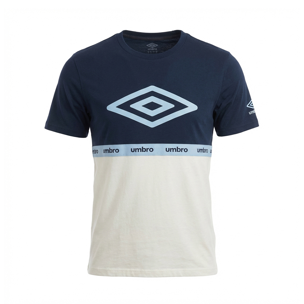 Umbro T-Shirts
 Original Homme Bleu Coton