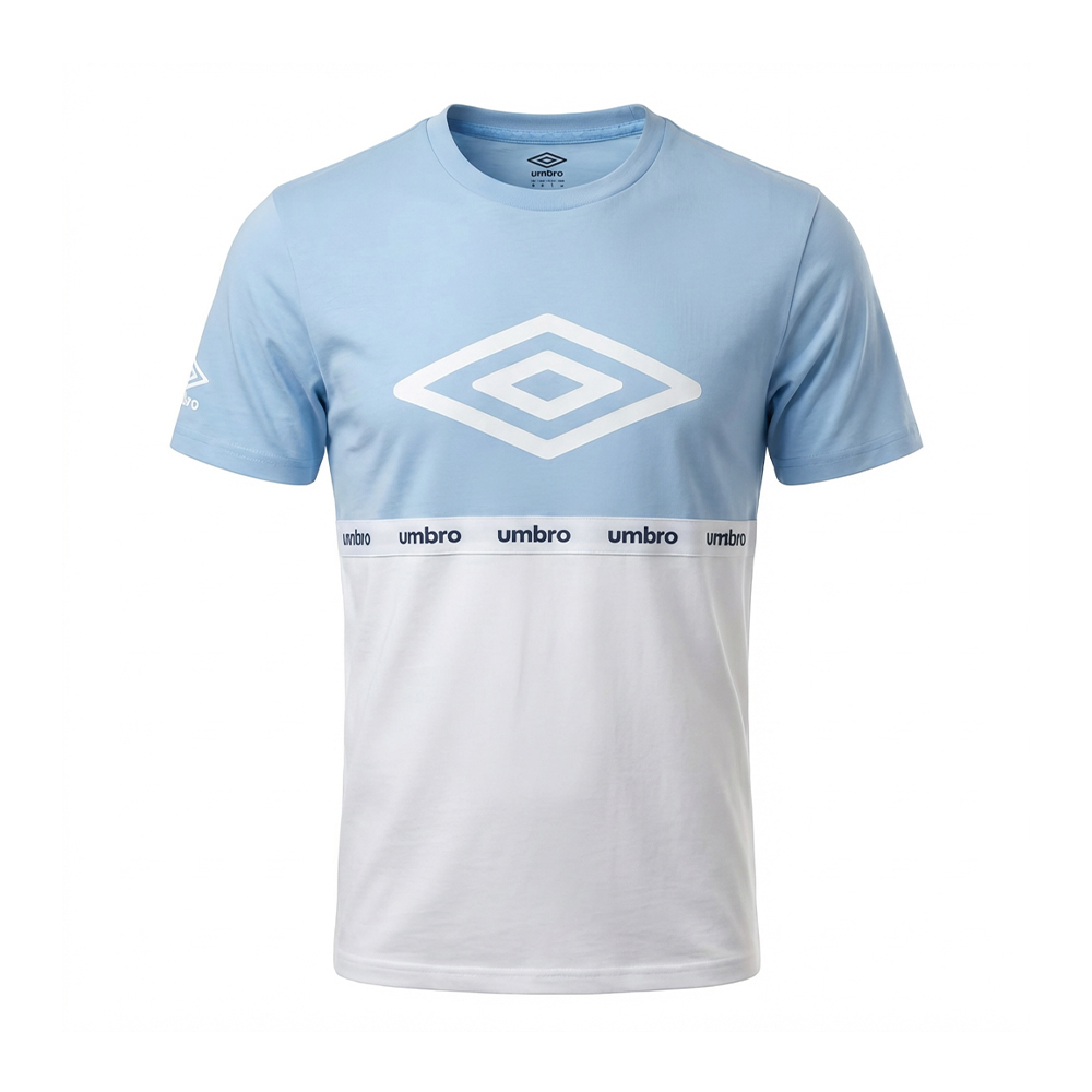 Umbro T-Shirts
 Original Homme Bleu Ciel Coton