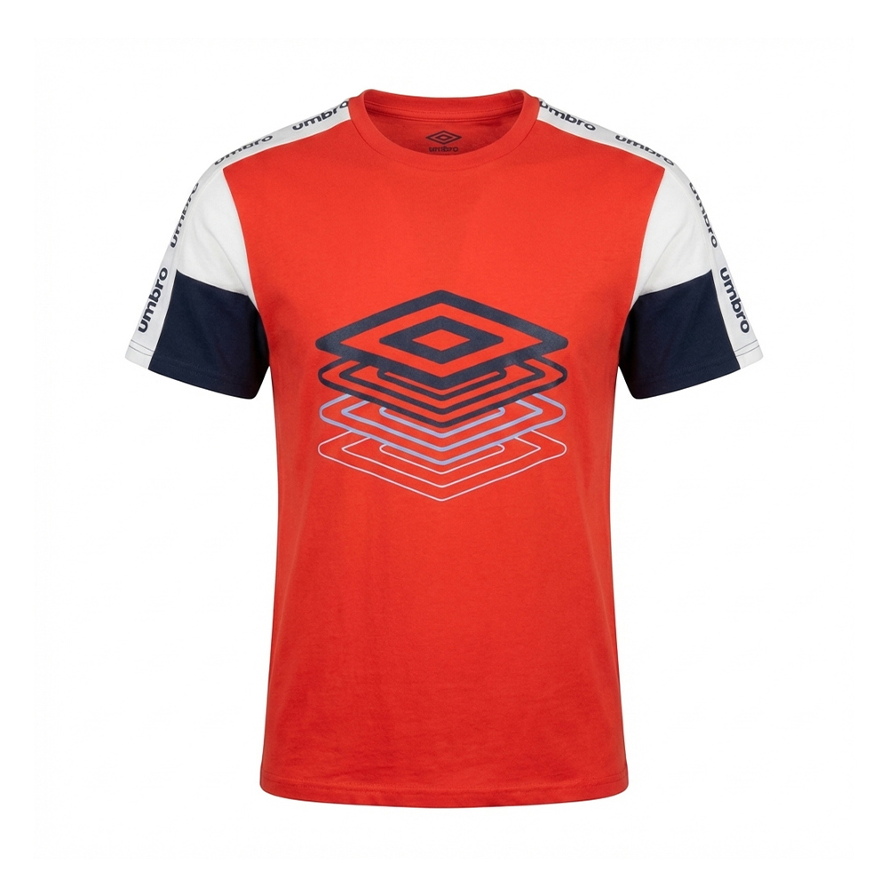Umbro T-Shirts
 Original Homme Rouge Coton