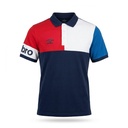 Umbro Polos
 Original Homme Bleu Coton