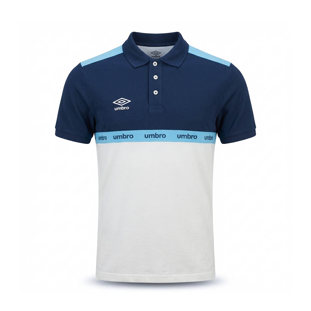 Umbro Polos
 Original Homme Bleu Coton