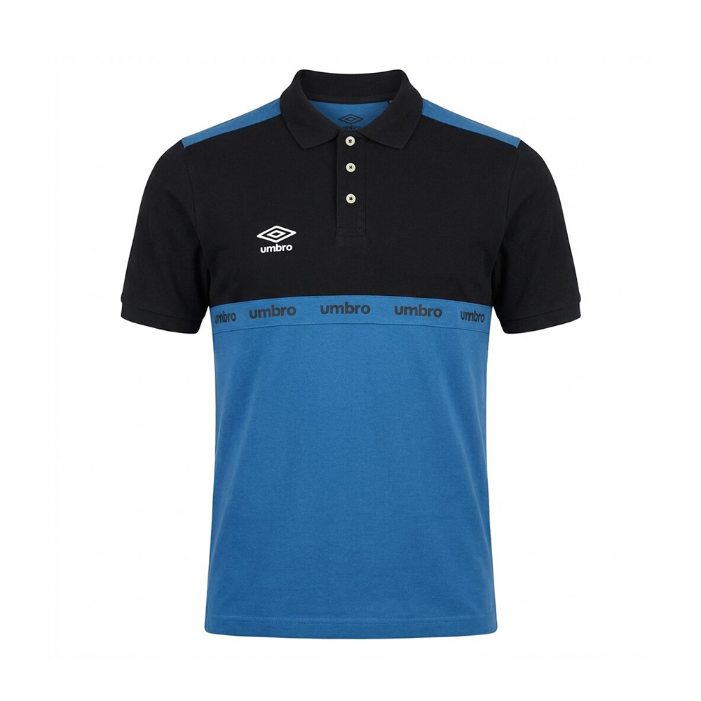 Umbro Polos
 Original Homme Bleu Coton