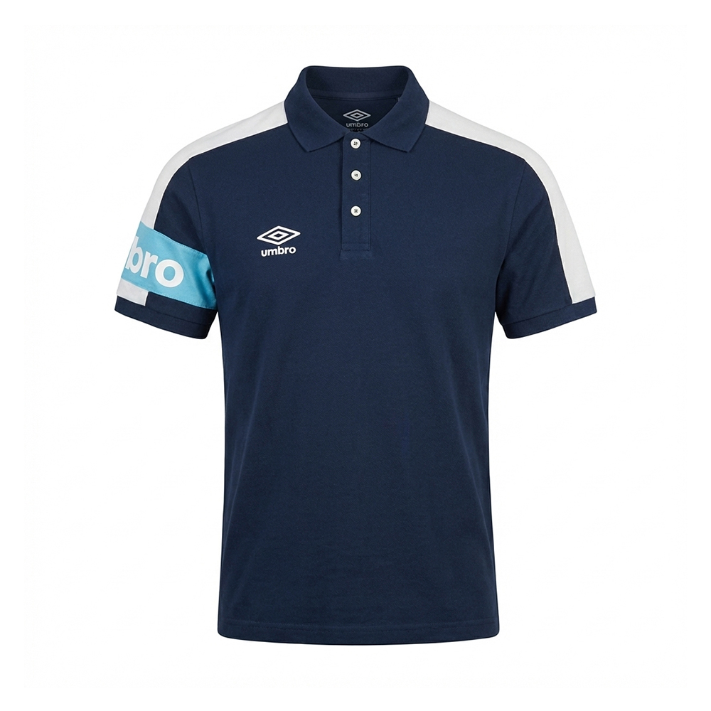 Umbro Polos
 Original Homme Bleu Coton