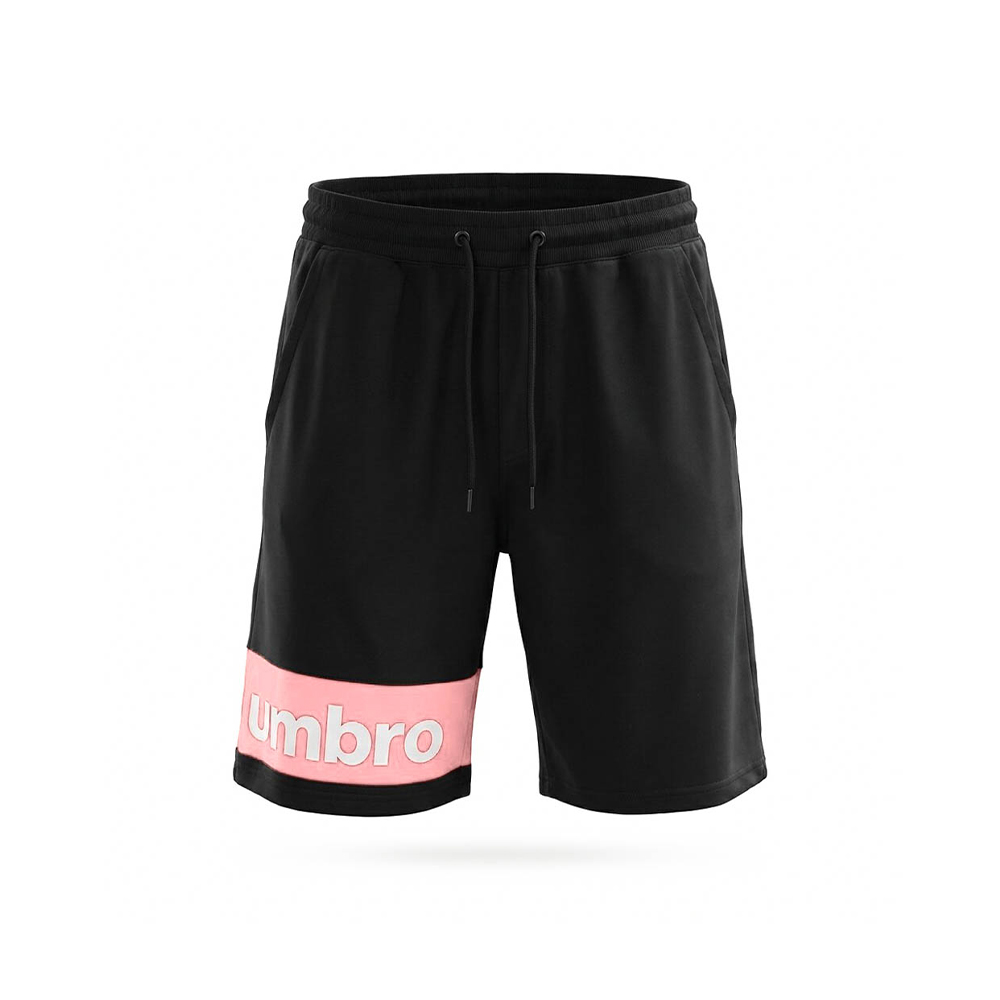 Umbro Short Lifestyle
 Homme Coton Noir Rose
