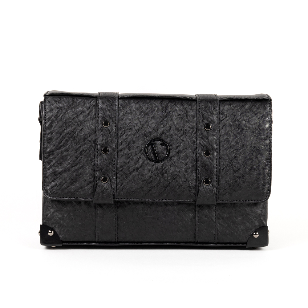 Vo7 Sacoche De Luxe
 Homme Cuir Noir
