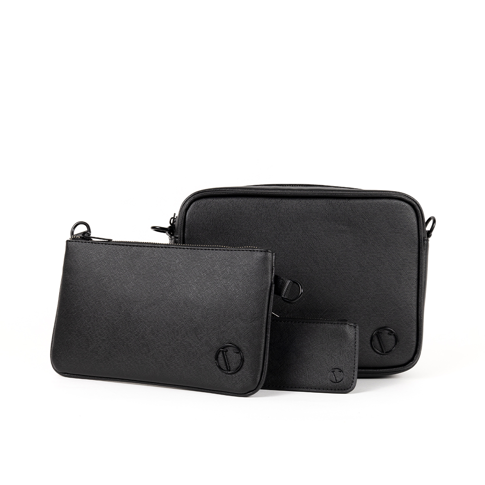 Vo7 Sacoche De Luxe
 Homme Cuir 3 Piéces