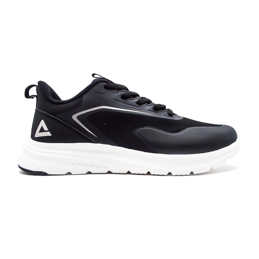 Peak Taichi Training Running Shoes-Black/White