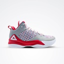 Peak Basketball Shoes Grey Red