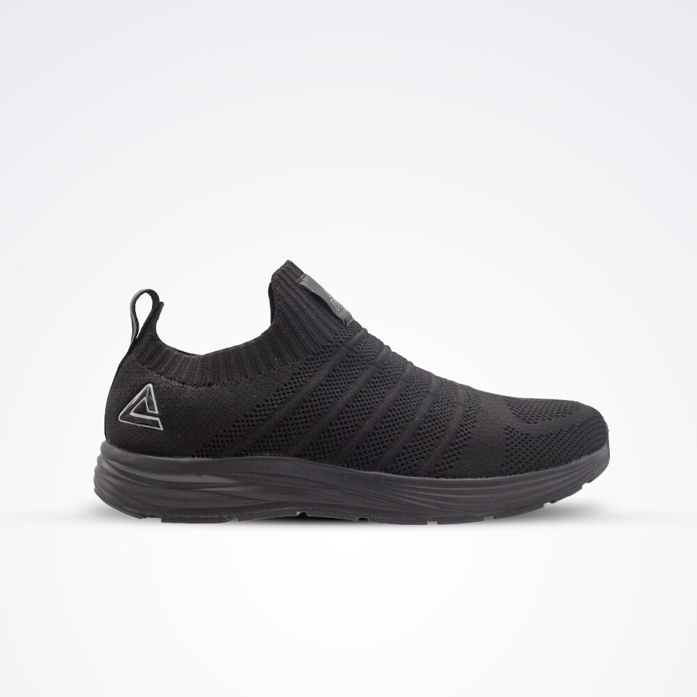 Peak X-Light Slip On All Black