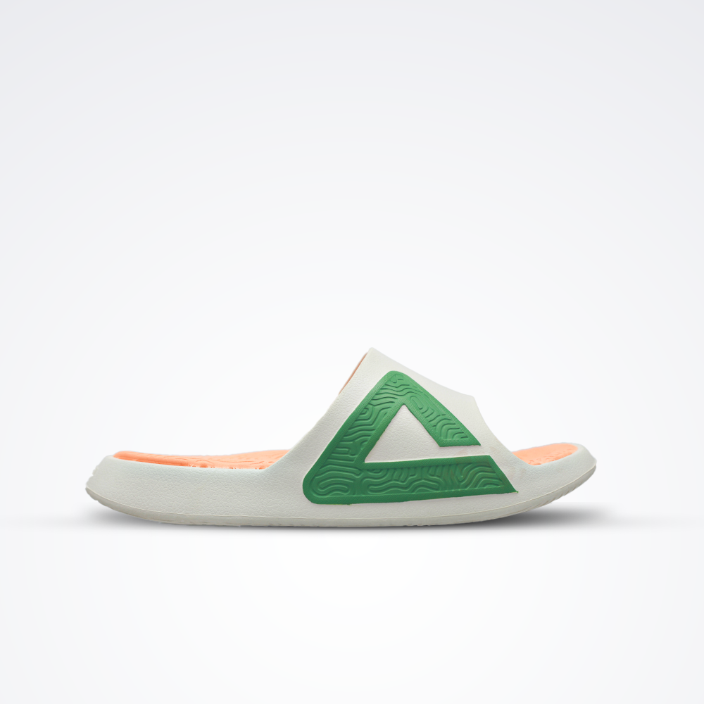 Peak Slippers Offwhite/Green