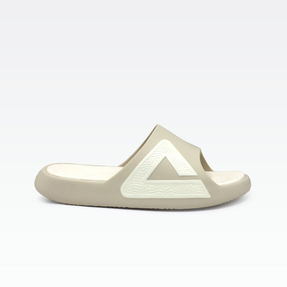 Peak Sports Slippers White Lt. Khaki