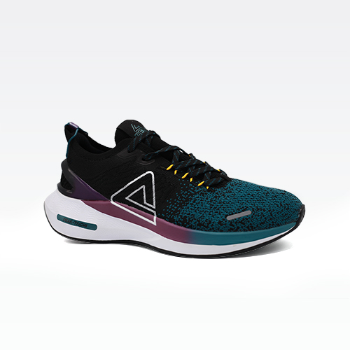 Running Shoes Black Green