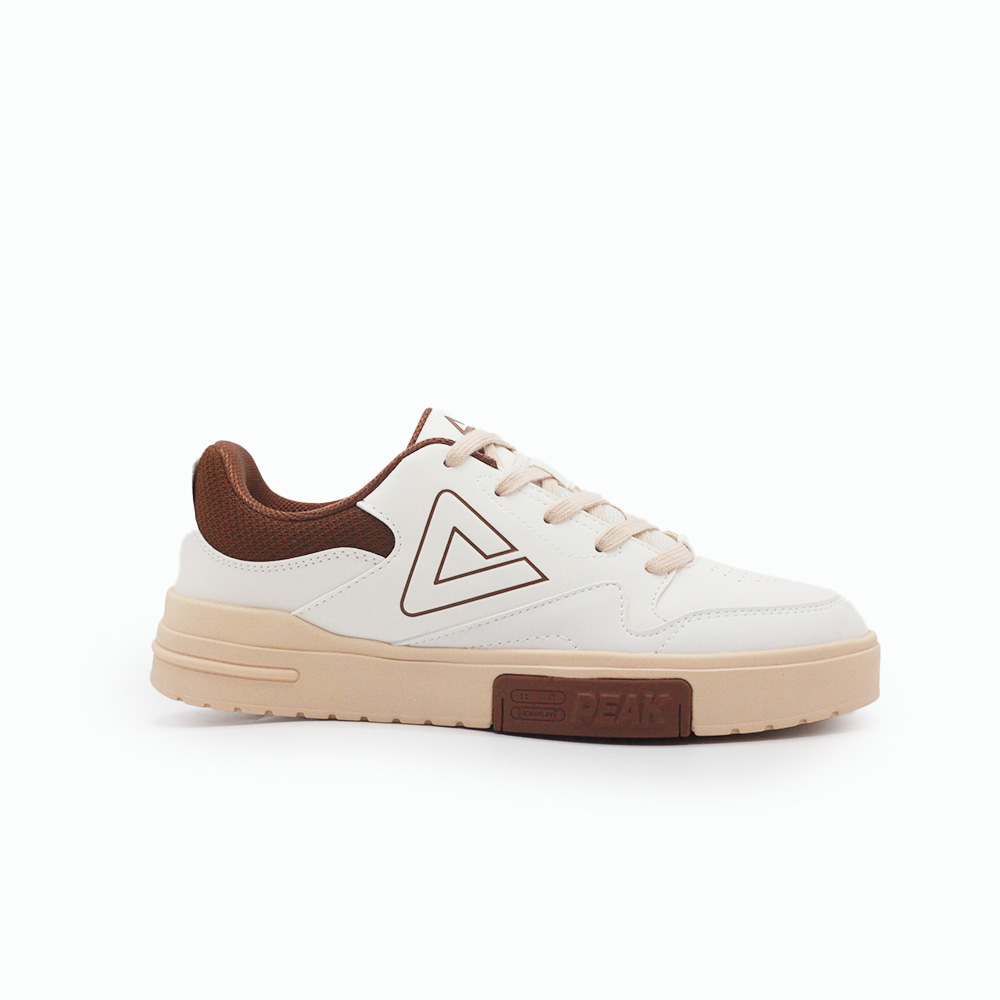 Peak Casual Shoes Off White Brown