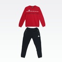 Peak Knitted Uniform Red/Navy