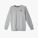 Peak Round Neck Sweater Lt.Melange Grey