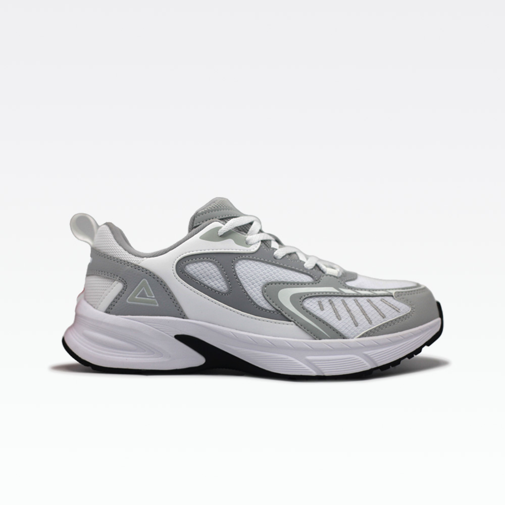 Peak Cushion Running Shoes Light Grey/White