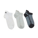 Peak Low Cut Socks (3 In 1) White/Black
