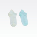 Peak Low Cut Socks (3 In 1) Lt.Purple Lt.Green