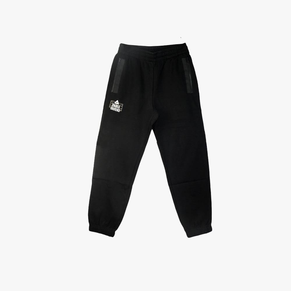 Peak Knitted Fleece Pants Black