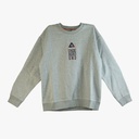 Peak Round Neck Fleece Sweater New Lt.Melange Grey