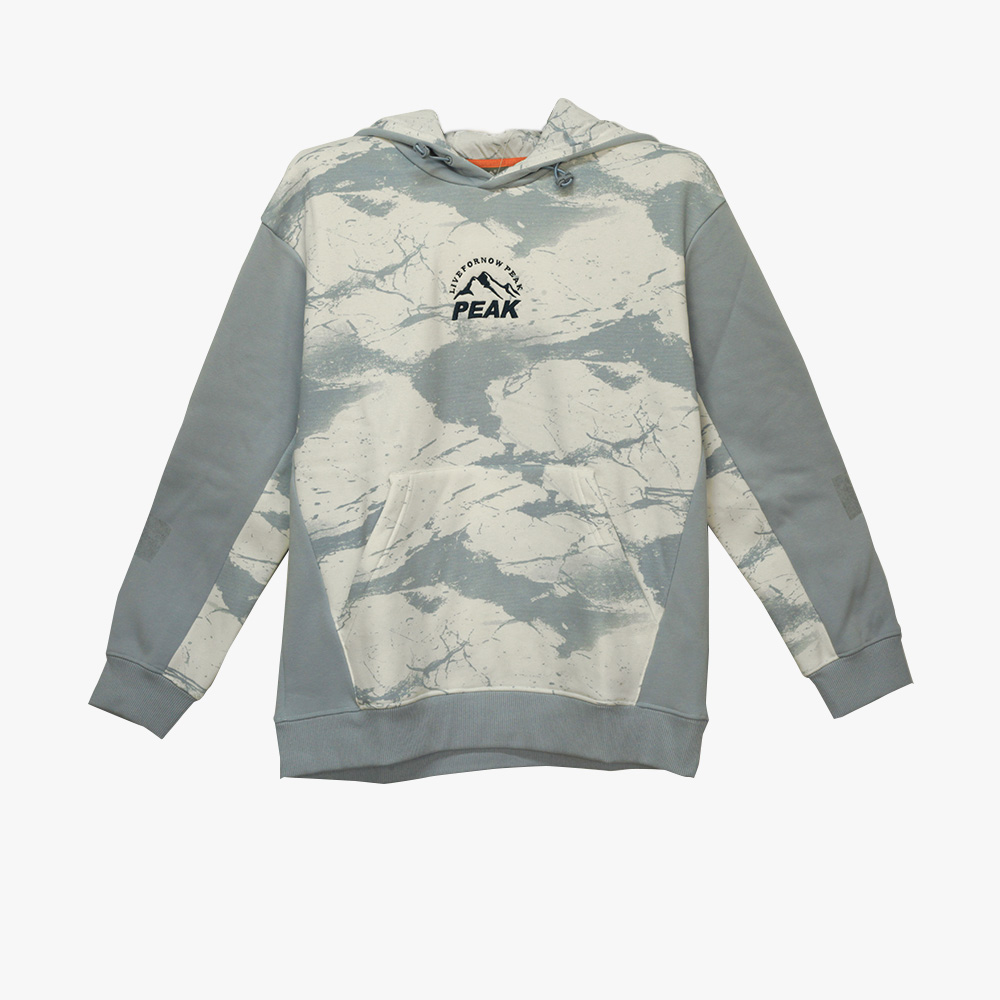 Peak Hoodie Fleece Sweater Ceramic Blue
