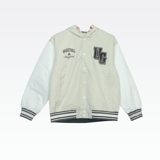 Peak Woven Jacket Off White