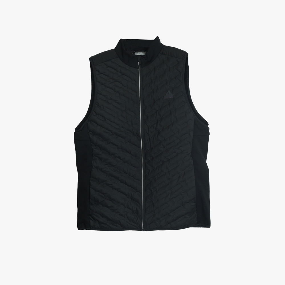 Peak Down Waistcoat Black