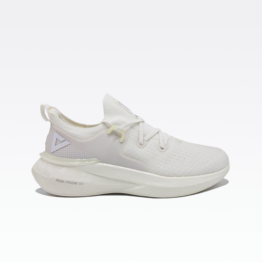 Basket PEAK Taichi Fengji1.0 – Sneaker Homme/femme, Blanc/rose/bleu, Pointure US 8
