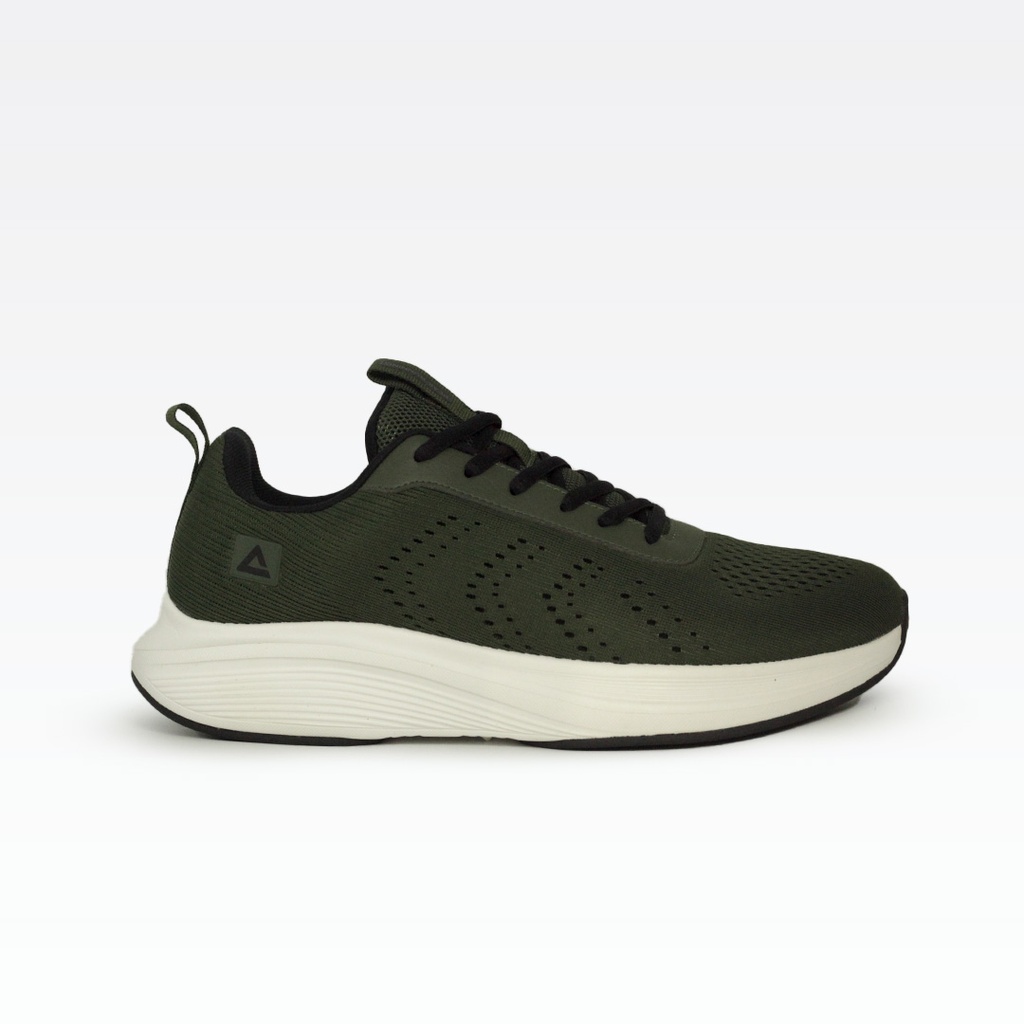Peak Casual Shoes Army Green/White