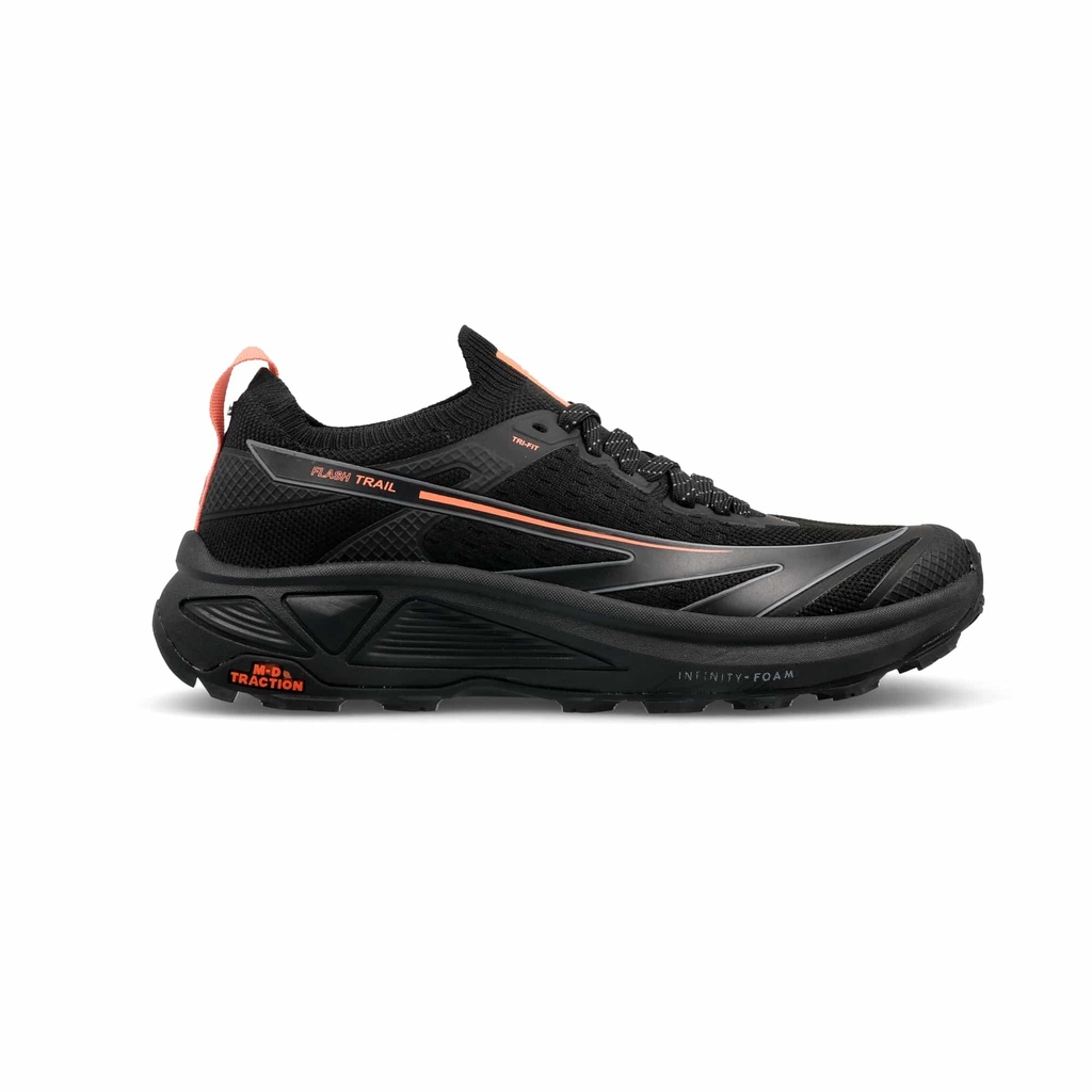 Hi-Tec Flash Contour W Black-Burnt Coral