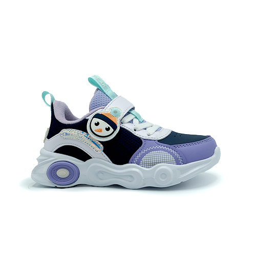 Kids Running Shoes Dark Blue Purple