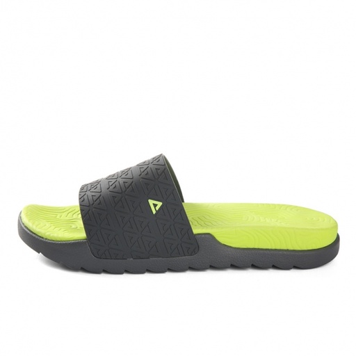 Peak Slippers Gark Grey / yellow