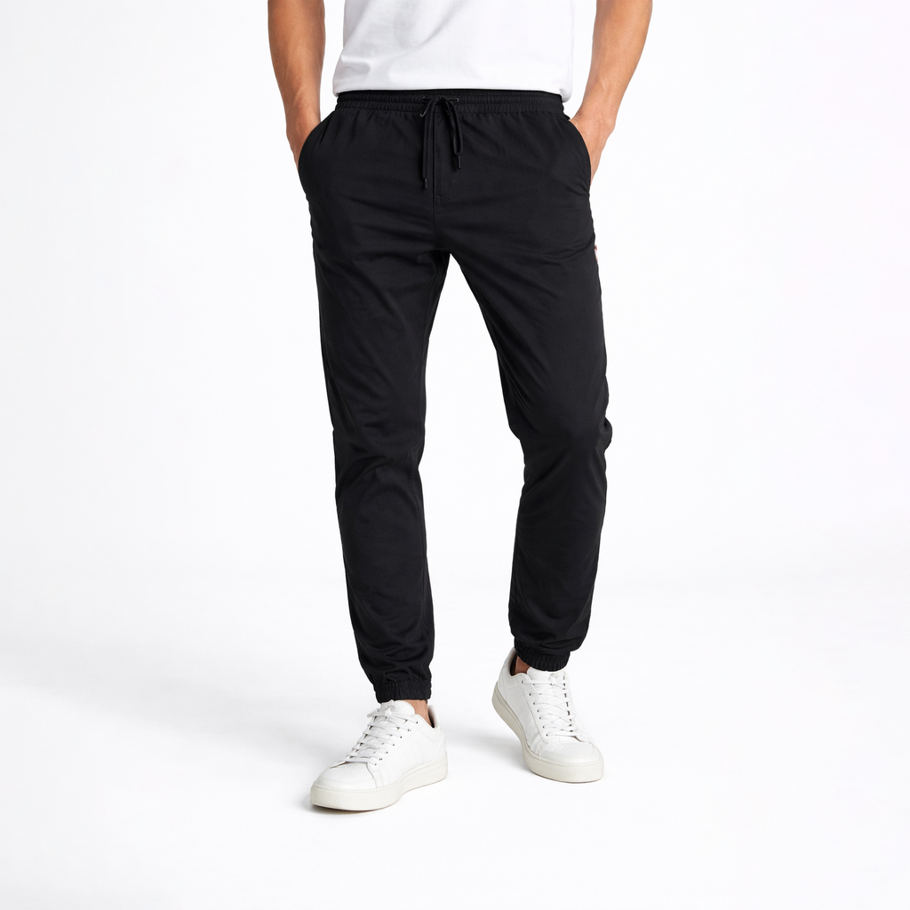 Depart Jogger Slim Homme Noir