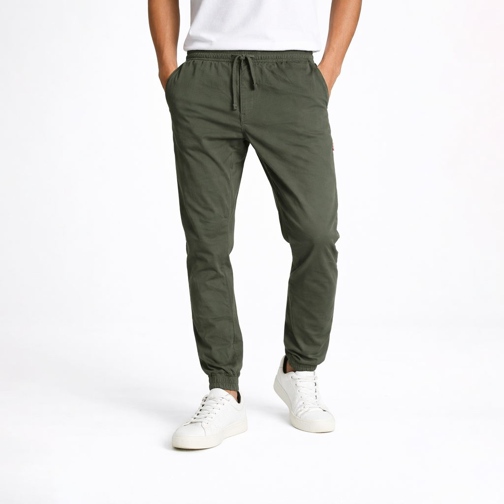 Depart Jogger Slim Homme Vert M