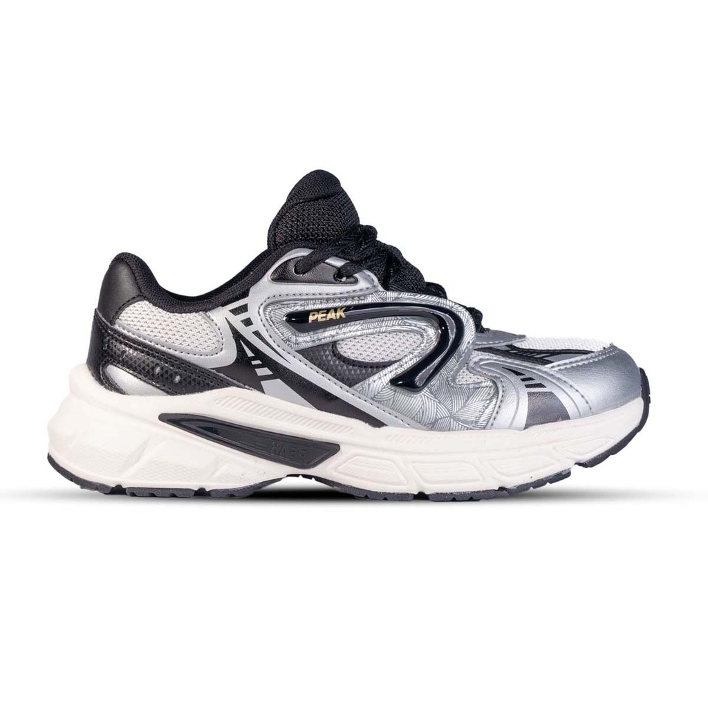 Peak Kids Casual Shoes Lt.Gray/Black