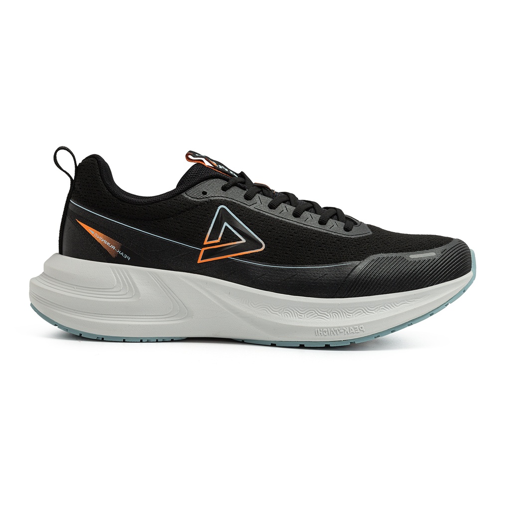 Peak Taichi Cushion Running Shoes Black/Lt.Grey