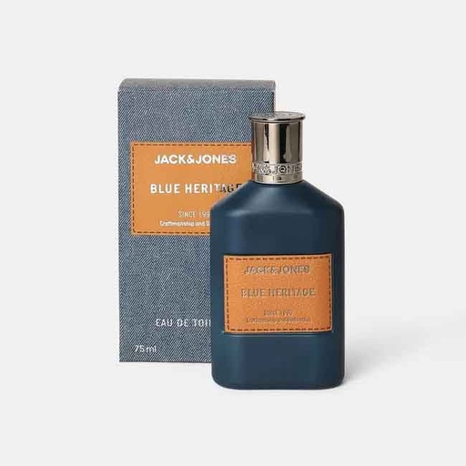 Jack and Jones Blue Heritage Eau de Toilette Fragance - 75ML